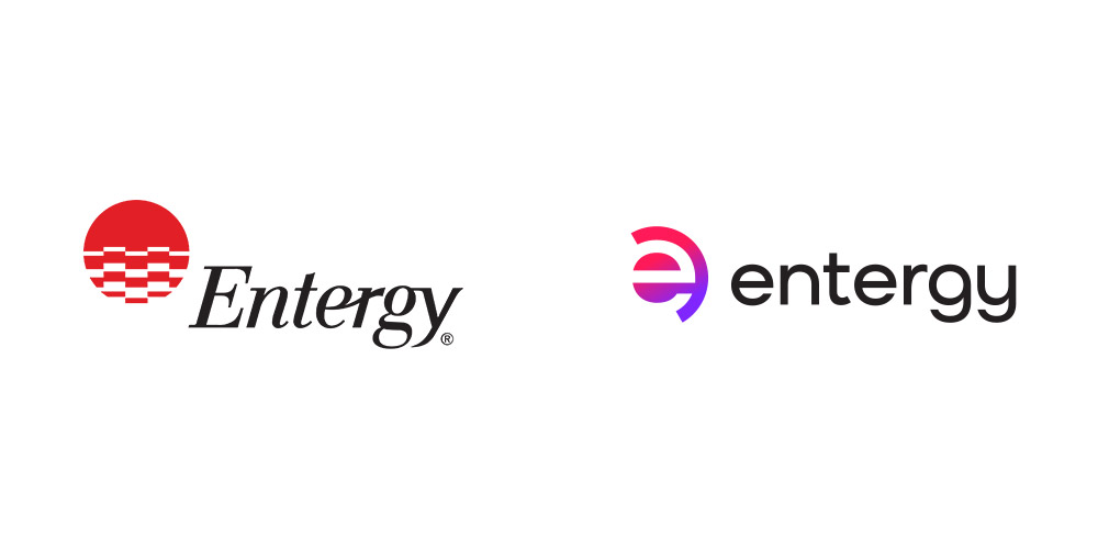 \"Entergy品牌logo升级,logo设计\"