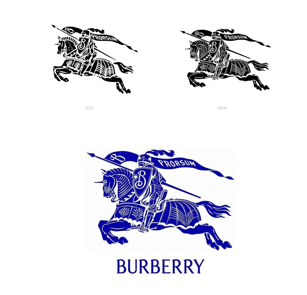 burberry复古品牌形象设计